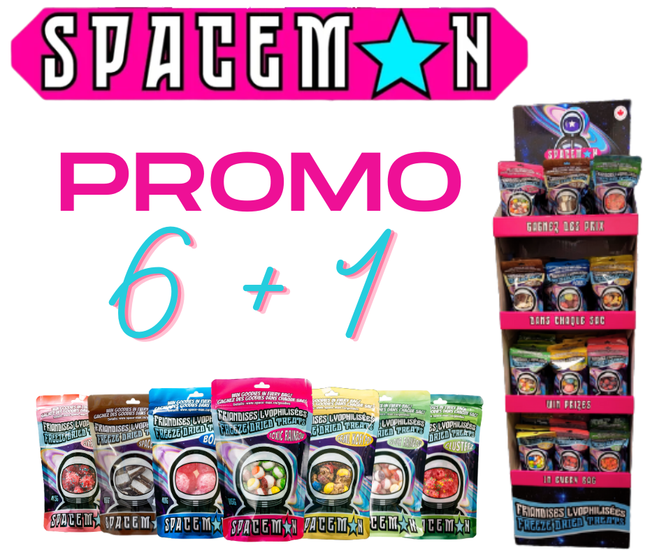 Promo Spaceman 6 +1 sans fond