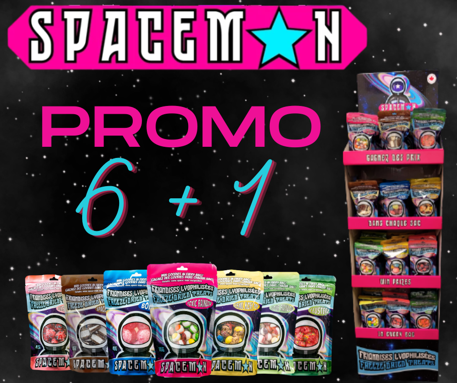 Promo 6+1 Spaceman Septembre 2025
